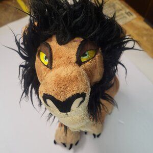 Walt Disney The Lion King Scar 14" Plush Stuffed Animal